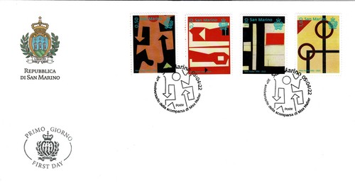 2022 fdc n san - fdc, marino