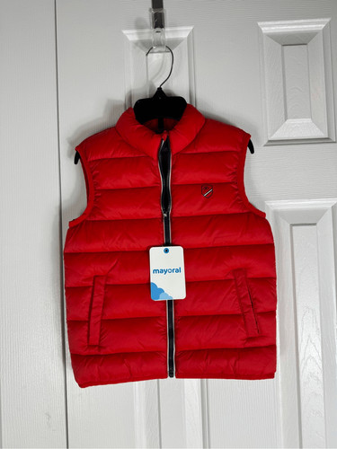 Gilet imbottito rosso mayoral - gilet,