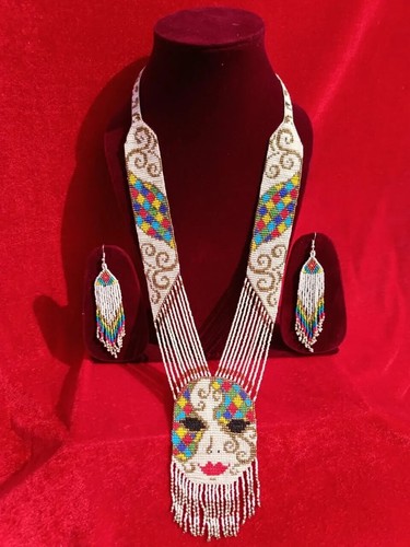 Collana fatta mano semi - a,