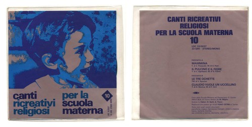 Disco canti ricreativi - canti,