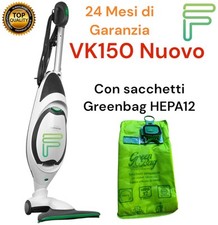 FOLLETTO VK150 NUOVO Vorwerk 24 Mesi Garanzia VK 150 GREENBAG MOTORE ORIGINALE