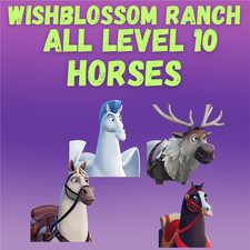 Disney Dreamlight Valley TUTTI I CAVALLI DI LIVELLO 10