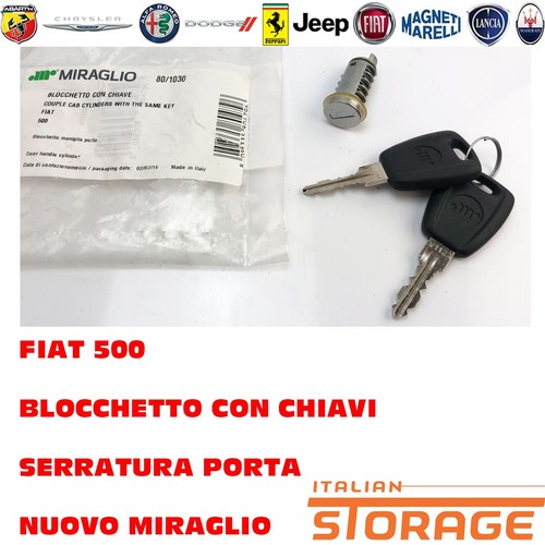 Fiat 500 blocchetto serratura - fiat,