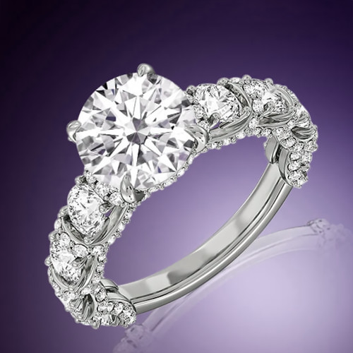 Anello diamante fidanzamento - anello,