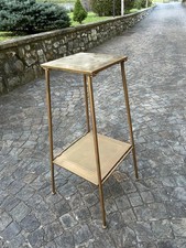 Alzatina richiudibile in metallo dorato