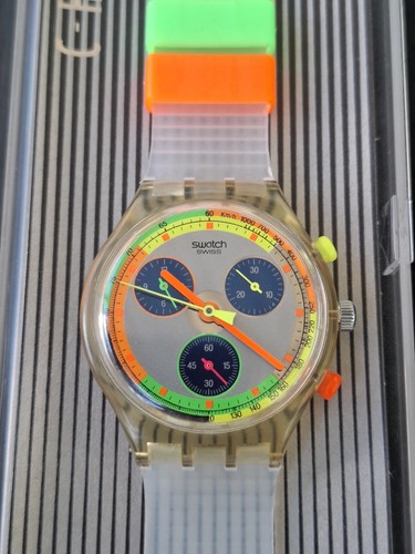 Swatch chrono jelly stag - chrono,