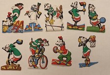 9 pupazzetti sagomati Mio - PIPPO OLIMPIONICO