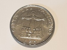 CITTA' DEL VATICANO 50 Lire Giovanni Paolo II 1987 Q. FDC