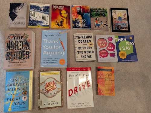 High school reading books - , lot