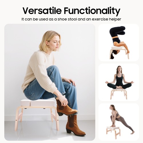Yoga poggiatesta sgabello - poggiatesta,
