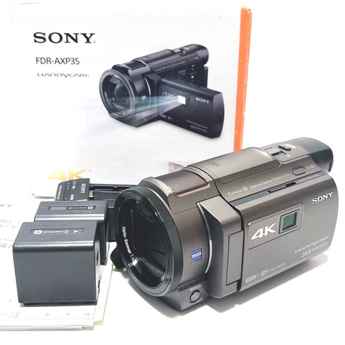 Videocamera sony fdr - videocamera, fdr-axp35