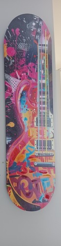 Palais royal skate led guitar - skate,