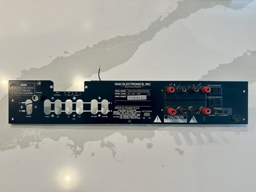 Nad 7225pe piastra - piastra, posteriore