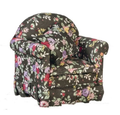 Poltrona nera moderna con - poltrona,