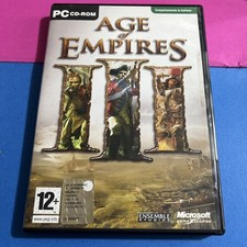 GIOCO VIDEOGIOCO PC ITALIA COLLEZIONE AGE OF EMPIRES III 3 - COMPLETO - 3 DISCHI