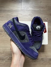 Nike SB Dunk Low Supreme inchiostro viola US5/4.5UK - nuove di zecca