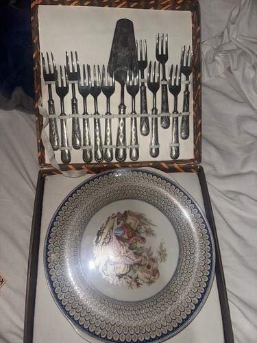 Set posate dessert e - posate,