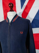Cardigan bomber Fred Perry