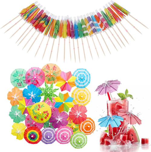 Pezzi ombrelli cocktail - ombrelli,