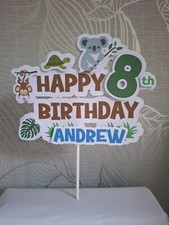 Cake topper compleanno