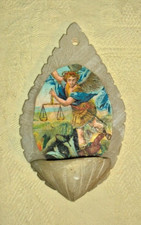 acquasantiera S. Michele Arcangelo Monte Sant'Angelo metà '800