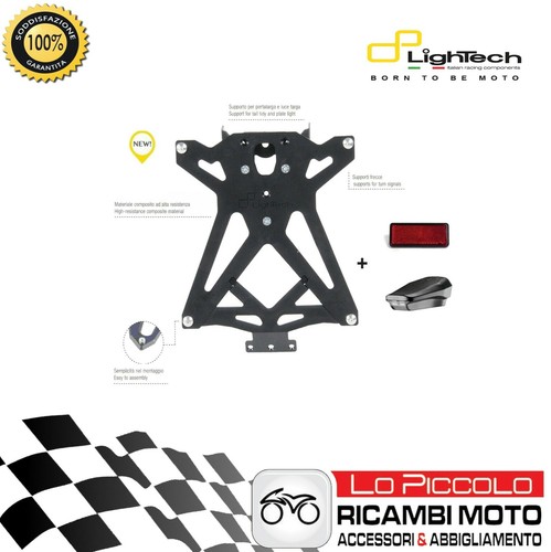 Portatarga regolabile lightech - portatarga,