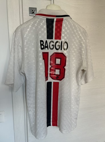 Maglia milan baggio 1995 - milan, 1995/96