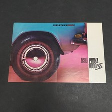 Catalogo delle vetture NSU Prinz 1000 in tedesco con ingiallimenti e strappi