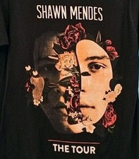 T-shirt nera Shawn Mendes The