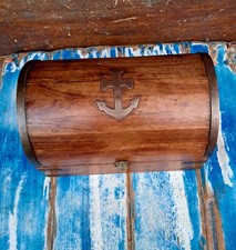 Scatola In Legno Ed Ottone