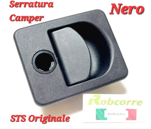 Serratura maniglia leva nera - maniglia,