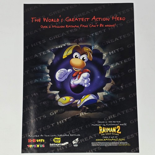 Rayman n64 ps1 - rayman,