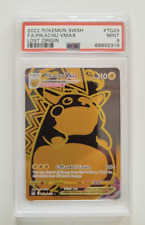 Pokemon Pikachu Vmax Full Art Gold Holo ENGLISH TG29/TG30 Lost Origin PSA 9