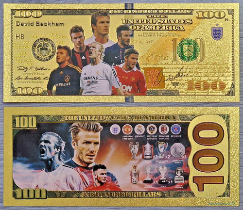 Beckham 100 dollari usa - 100,