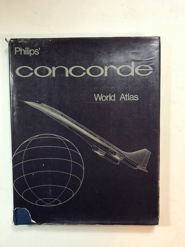 Philips concorde world atlas - world,