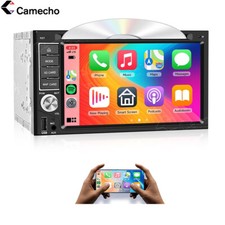 Autoradio 6,2" Doppio 2 DIN Apple Carplay Android Auto Bluetooth 5.0 CD DVD USB
