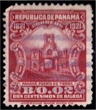 Panama 123 1921 Porta Di Terra