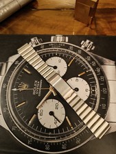 Bracciale per orologi vintage Acciaio inox per orologi 19mm NOS nuovo mai indoss