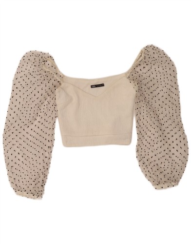 Top blusa donna zara crop - zara,