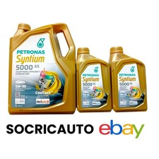7 Litri Olio Motore Petronas Syntium 5000 Xs 5W30 FCA 955535 S3 Synthetic  C2/C3