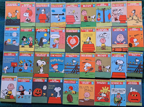 Lotto fumetti peanuts - lotto,