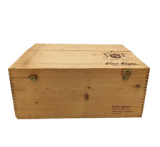 NINO NEGRI VINI , CONFEZIONE LEGNO PER BOTTIGLIE