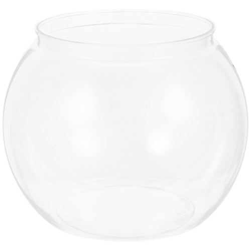 Vaso ciotola bolle trasparente