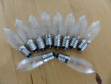 10x Lampadine 14V 3W E10