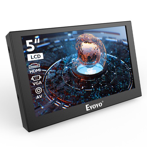 Monitor hdmi pollici vga - 5,
