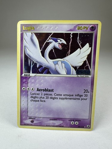 Carte pokémon lugia 115 - carte,