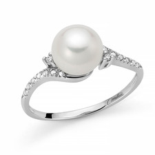 Anello Miluna Donna Oro Bianco