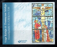 Isole Faroe 2004 Mi. MH 24 Libretto 100% MNH Chiese