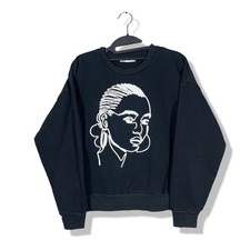 Felpa girocollo Zara rialzata