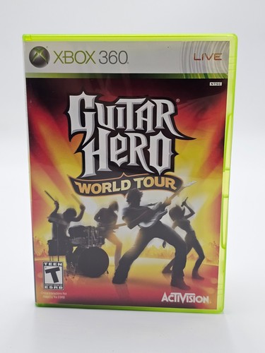 Microsoft xbox 360 guitar hero - microsoft,